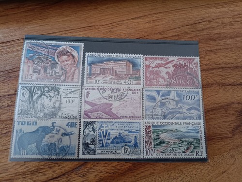 Timbres anciens afrique - timbres,