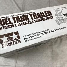 Tamiya 1/14 Tracteur Camion Citerne Carburant Remorque Gallant Eagle RC On Ro...