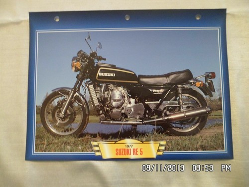 Carte fiche moto suzuki 5 - carte,