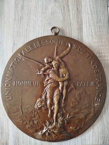 Bas relief bronze - bas,