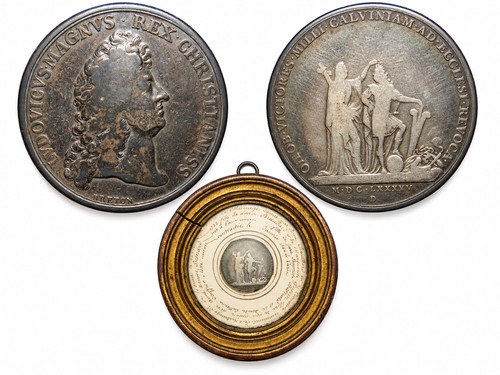 Louis xiv 1685 médaille - xiv,