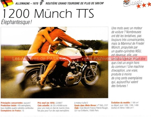 Münch 1200 tts mammut - mÜnch,
