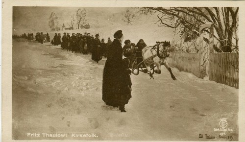 Norvège norge kirkefolk - norvège,