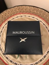 MAUBOUSSIN ECRIN COFFRET BOITE  COLLIER OU BOUCLES D'OREILLES PACKAGING CADEAU
