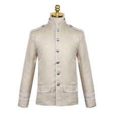 Homme Floral Costume Veste Col