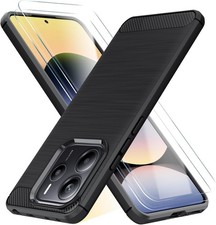 Coque Etui Housse + Verre Trempé pour Xiaomi Redmi Note 14 13 12s 11 Pro Plus