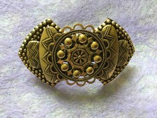 Barrette cheveux dorée zoe - cheveux,