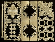 Scrap Die cut German Dresden