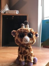 6" Giraffe Gilbert Ty Beanie