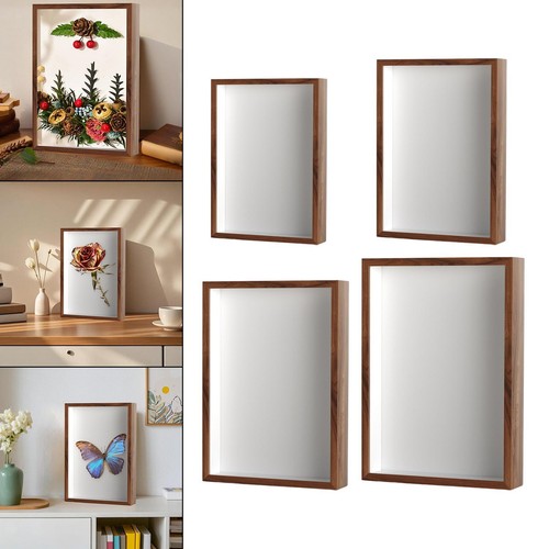 Cadre vitrine bois pour - cadre,