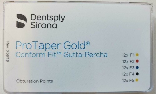Protaper f5 assorti - or,