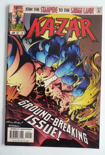 Kazar marvel comics 1997 - 2,