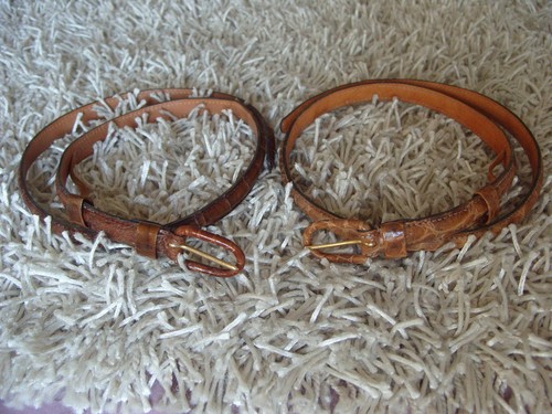 Lot ceinture cuir de - 2,