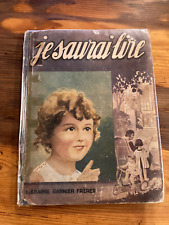 Livre ancien " Je saurai lire
