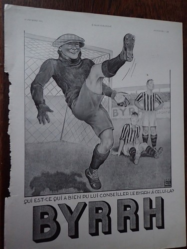 Byrrh football illustrée par - byrrh,