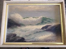 ORIGINAL SIGNED SEASCAPE OIL