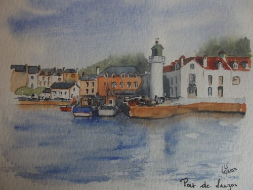 Aquarelle originale signée
