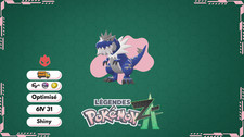 Pokémon Z-A Pokémon ZA Rexillius 6IV 31 Shiny strat✨Baron