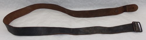 Bretelle cuir noir - en, de
