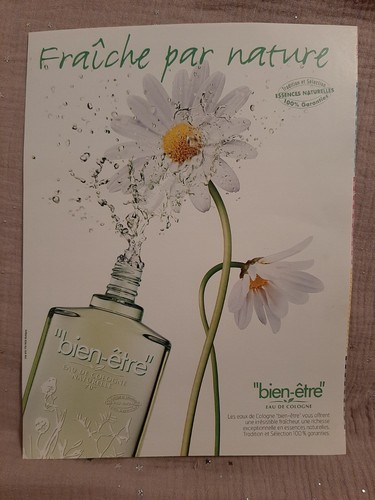 Publicité papier parfum - publicité, bien