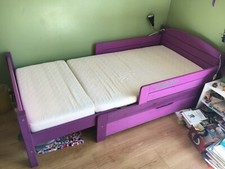 Lit enfant évolutif avec tiroir + matelas [90*140/190]