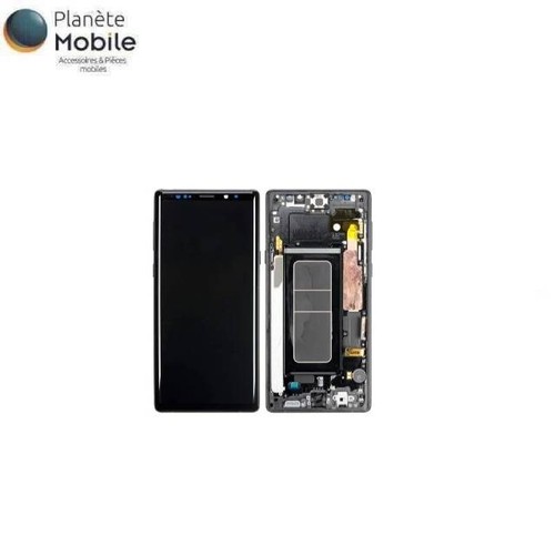 Ecran lcd complet - lcd, noir