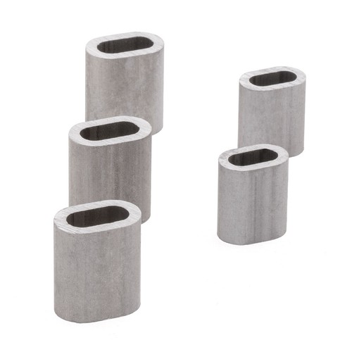 10x 2mm presse pince aluminium - 10x,