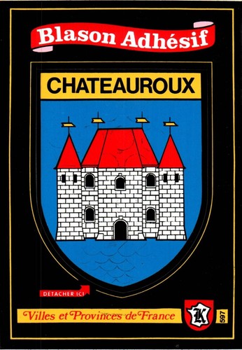 Carte postale blason - -,