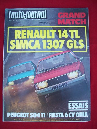 Auto journal mars 1977 - l'auto,