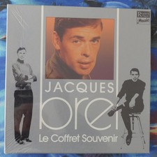 Coffret 8 LP 33T "Jacques Brel