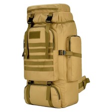 Sac à dos de randonnée 80l hommes et femmes militaire tactique sac à dos impe...