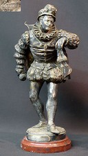 AA1 1890 superbe statue bronze