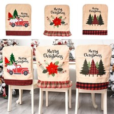 Fête Chaise Housse Noël