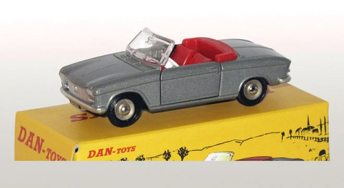 Peugeot 204 cabriolet gris - peugeot,