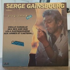 Serge Gainsbourg – Volume 2 – Programme Plus – Versions originales – LP 33T –...