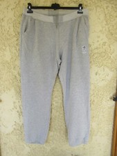 Pantalon ADIDAS jogging rétro vintage pant gris coton sport TREFOIL XL