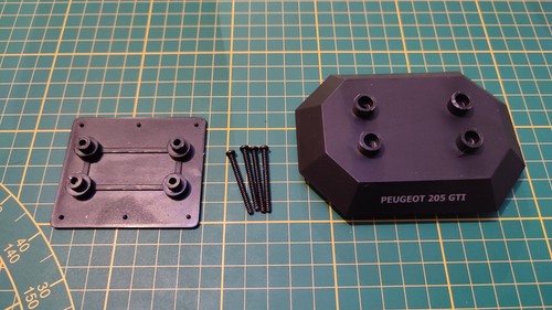 Support visserie pièce - +,