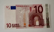 BILLET DE BANQUE 10 EUROS - 2002 - signé TRICHET - Série U