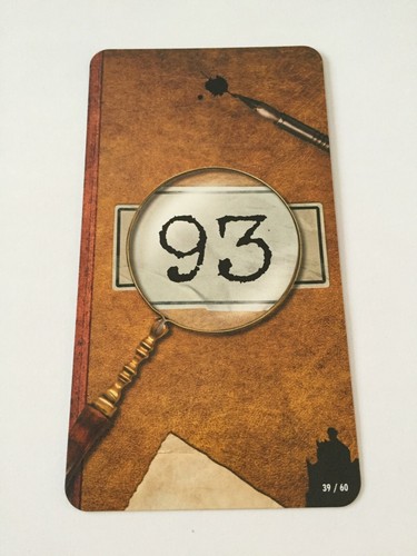 Carte sherlock holmes - 39/60,
