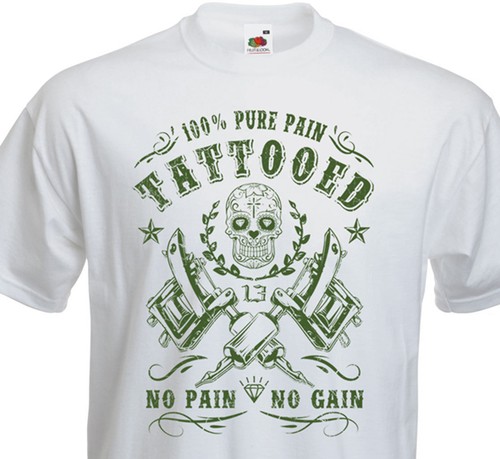 Shirt tattooed pain - tattooed,