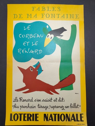 Affiche loterie nationale le - loterie,
