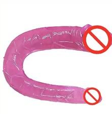 Gode double stimulation vaginale et anale