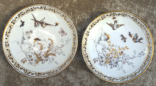 Assiettes porcelaine