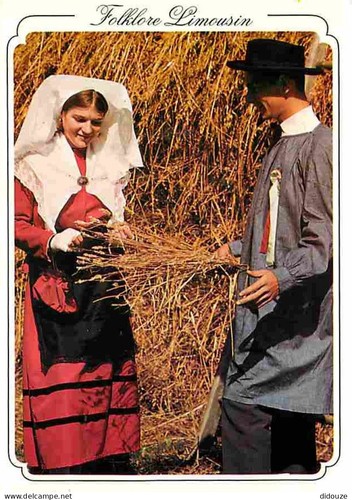 Carte postale folklore - postale,