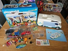 Playmobil 6671 Camping-car familial + 4 personnages + accessoires TBE