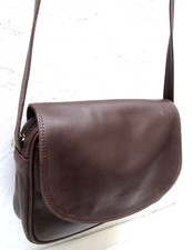 Sac à main bandoulière "FRANCESCO BIASIA" cuir vintage bag