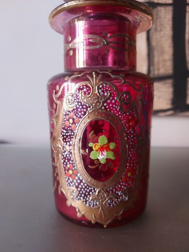 Flacon cristal bohème - flacon,