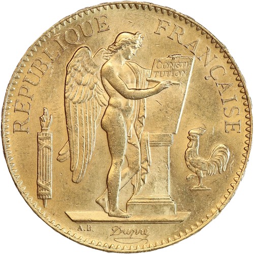 100 francs génie - 100,