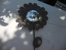 RARE ancien miroir marguerite