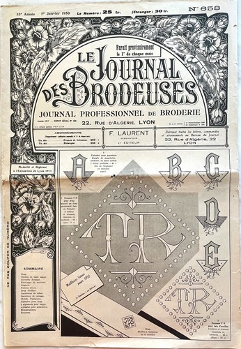 Journal des brodeuses - des,